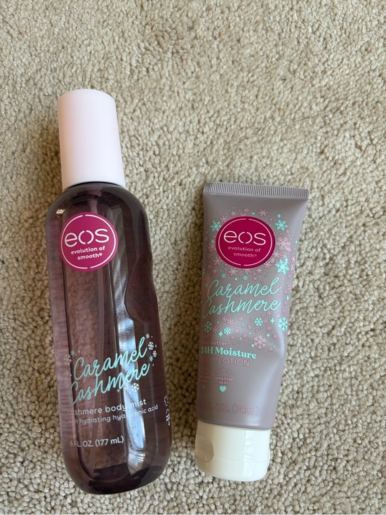 eos Other - SOLD on ♈️inted! New eos Caramel Cashmere Body Mist & Lotion